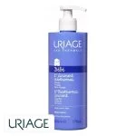 Flacon pompe bleu Uriage Bébé 1er liniment oléothermal 500 ml