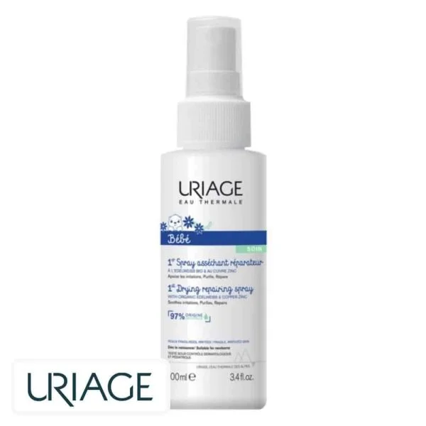 Uriage Bébé 1er Spray Asséchant Réparateur 100ml