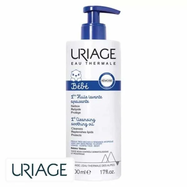 Uriage Bébé 1ère Huile Lavante Apaisante 500ml