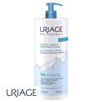 Flacon pompe blanc Uriage Crème Lavante 1 litre peaux sensibles