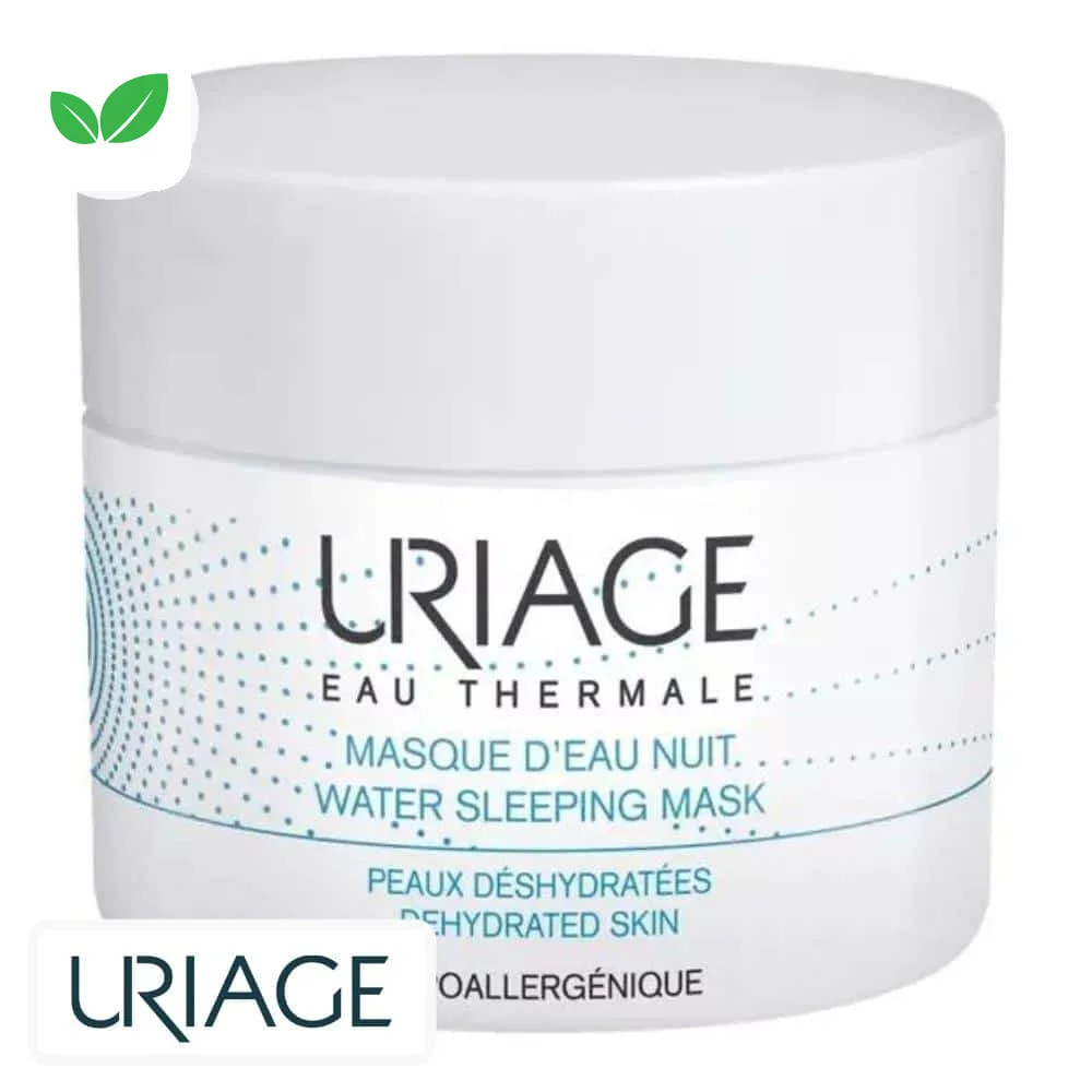 uriage-hydratation-masque-d-eau-nuit-50ml.jpg Pot blanc Uriage Eau Thermale Masque d'eau Nuit 50 ml