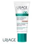 Tube blanc et vert Uriage Hyséac 3-Regul teinté SPF30 40 ml