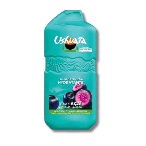 Ushuaia Gelée de Douche Hydratante Baie d’Açaï 280ml