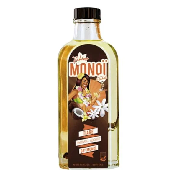 Vahéma Monoi Huile Tiaré Hydrate Et Adoucit 99% Monoi 100ml