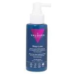 Flacon bleu Valquer Laboratorios lotion Stop Loss avec embout applicateur 100 ml