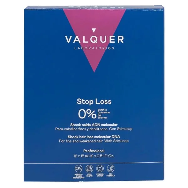 Valquer Lotion Anti-chute Adn Moléculaire 12x 15ml