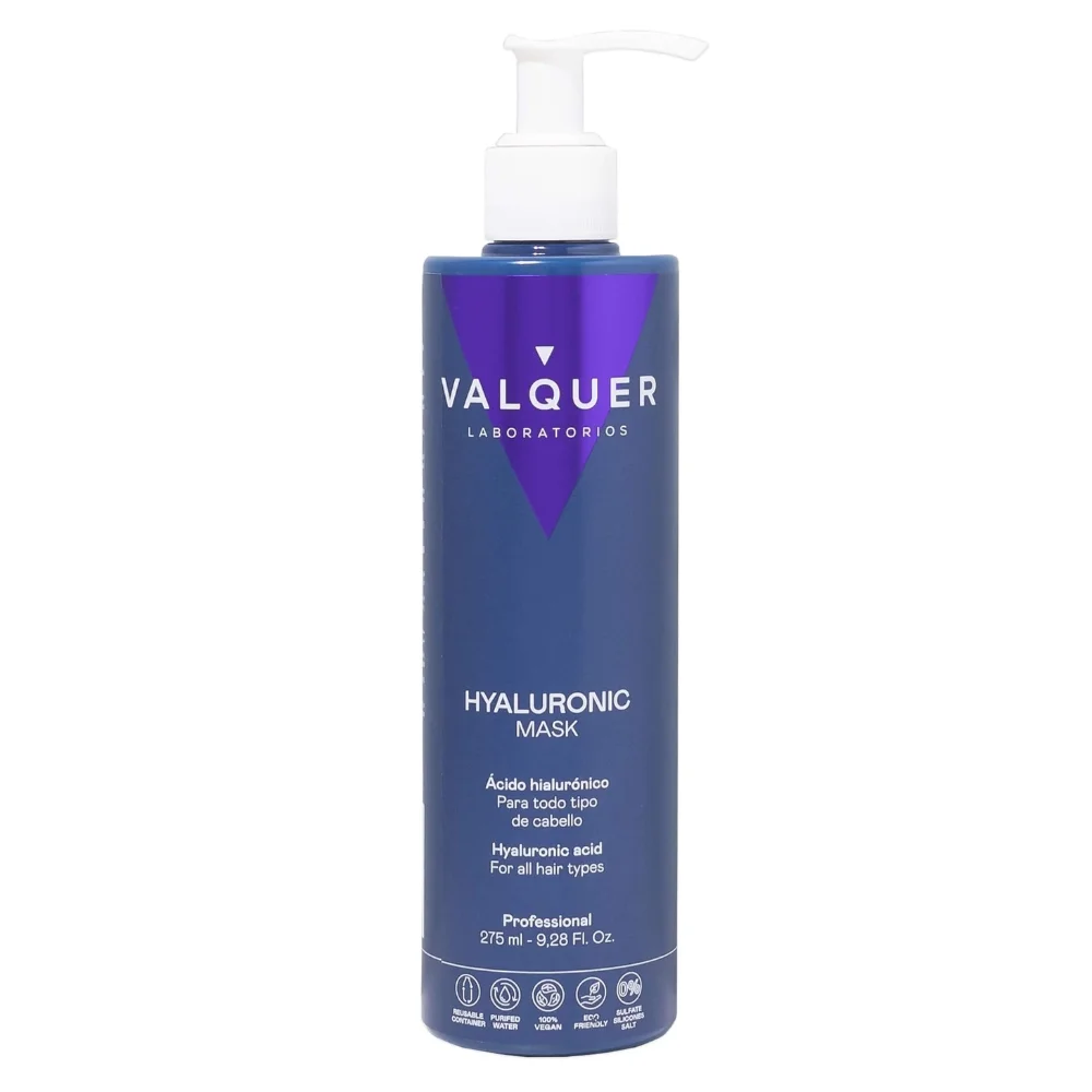 valquer-masque-a-lacide-hyaluronique-275ml.jpg Flacon pompe bleu et violet Valquer Laboratorios Hyaluronic Mask 275 ml