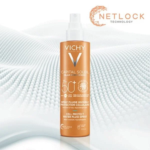 Vichy Capital Soleil Spray-Fluide Invisible Protection Cellulaire SPF50+ 200ml – photo 2