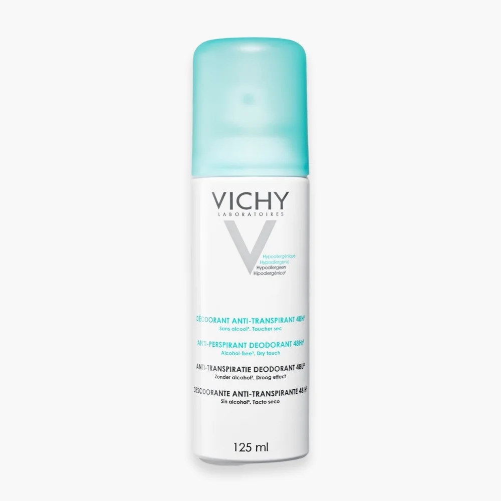 vichy-deodorant-aerosol-anti-transpirant-48h-125ml.jpg Aérosol blanc à capuchon turquoise Vichy déodorant anti-transpirant 48h