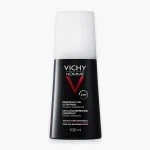 Vaporisateur noir Vichy Homme déodorant 24h ultra-frais 100 ml bouchon blanc