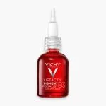 Flacon rouge Vichy Liftactiv Pigment Specialist B3 sérum anti-taches compte-gouttes