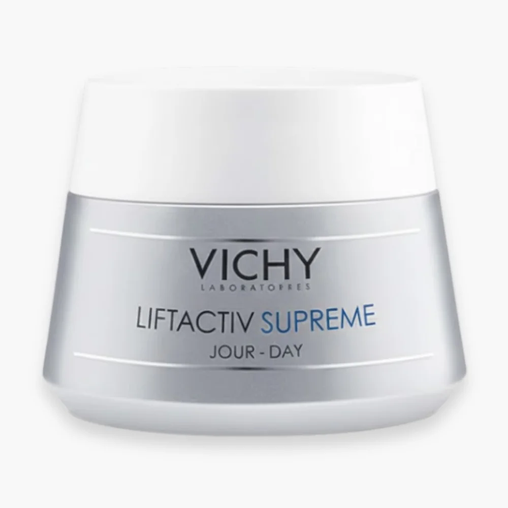 vichy-liftactiv-supreme-soin-de-jour-anti-rides-fermete-peau-seche-50ml.jpg Pot argenté Vichy Liftactiv Supreme soin de jour anti-rides et fermeté 50 ml
