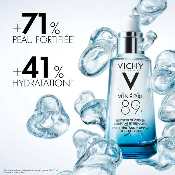 Vichy Minéral 89 Booster Quotidien Fortifiant & Repulpant 50ml – photo 2