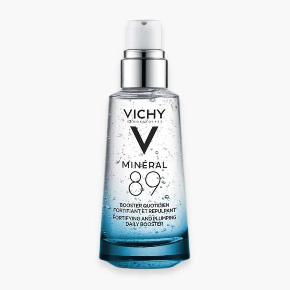vichy-mineral-89-booster-quotidien-fortifiant-repulpant-50ml.jpg Flacon pompe bleu Vichy Minéral 89 booster quotidien fortifiant et repulpant 50 ml