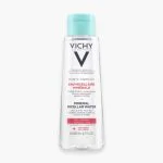 Flacon transparent Vichy Pureté Thermale eau micellaire minérale peau sensible 200 ml
