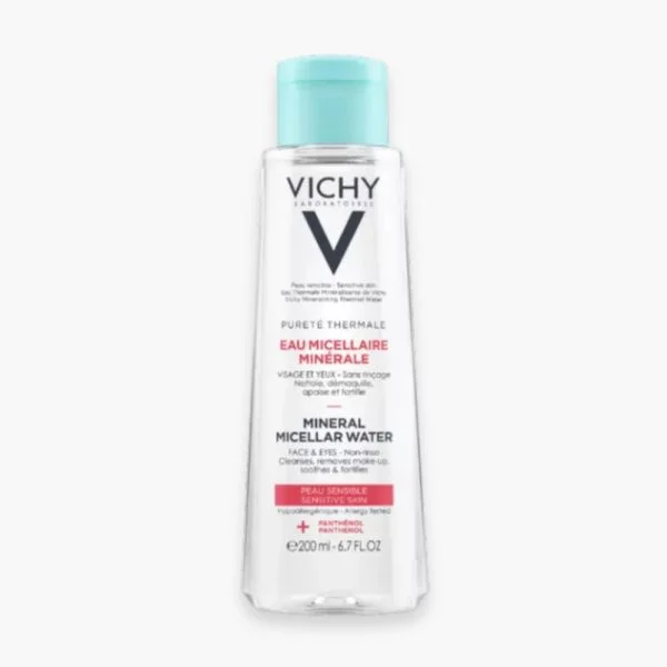 Vichy Pureté Thermale Eau Micellaire Minérale Peau Sensible 200ml