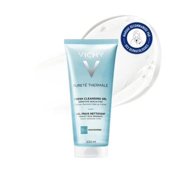 Vichy Pureté Thermale Gel Frais Nettoyant 200ml – photo 2