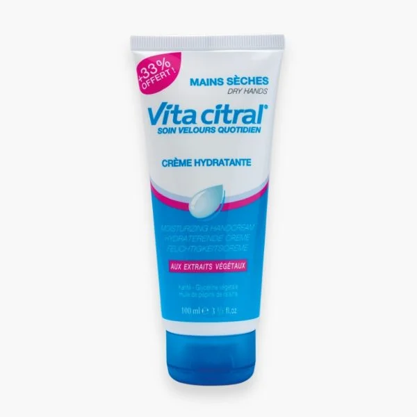 Vita Citral Soin Velours Quotidien Crème Hydratante Mains Sèches 100ml