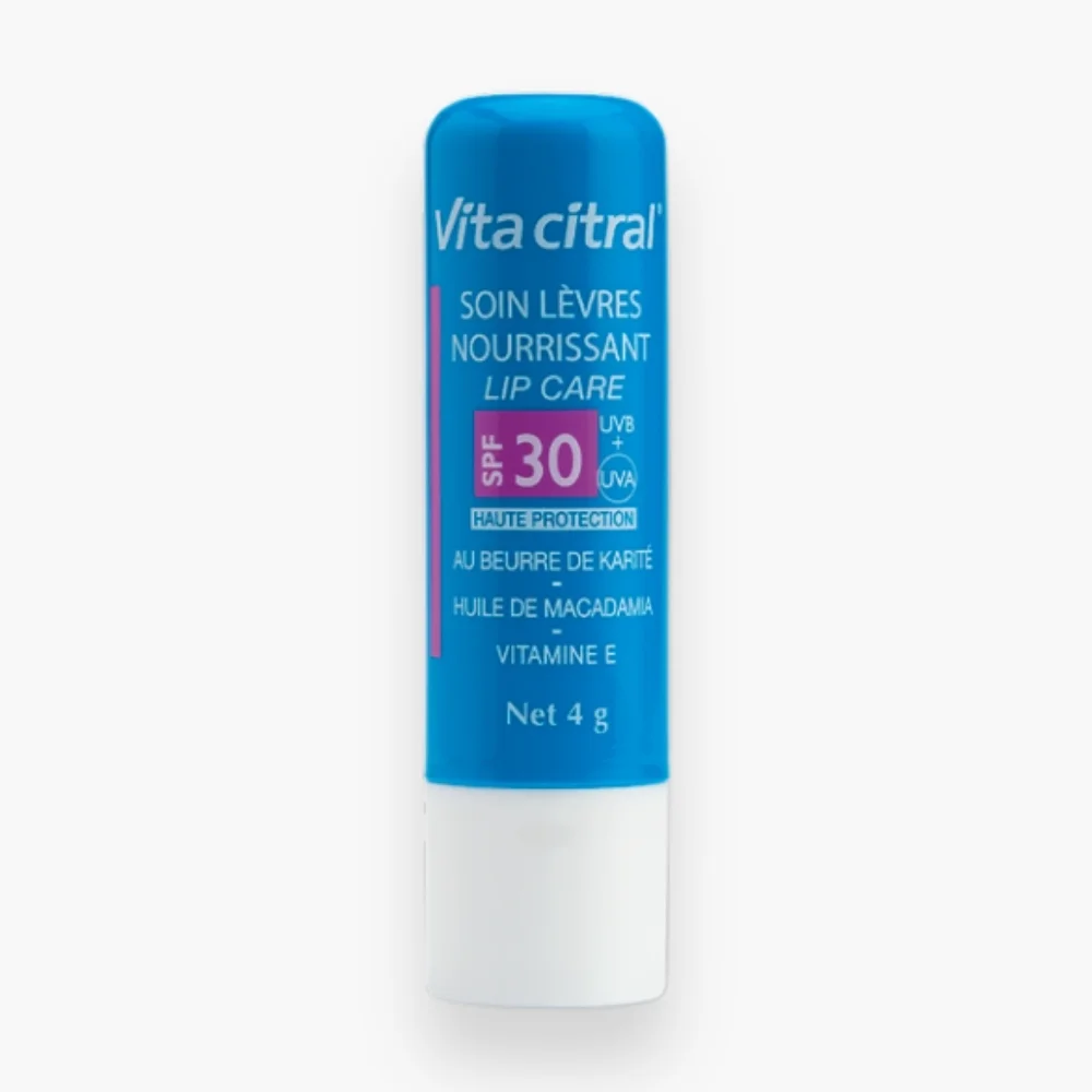 vita-citral-stick-levres-nourrissant-spf30-4g.jpg Stick bleu Vita Citral soin lèvres nourrissant SPF30 net 4 g