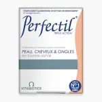 Boîte blanche Vitabiotics Perfectil Triple Action peau cheveux et ongles