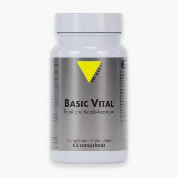 Vitall+ Basic Vital Équilibre Acido-Basique 60 Comprimés