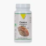 Flacon Chaga biologique 400 mg Vit'all+ logo AB 60 gélules