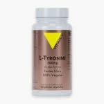 Flacon cuivré L-Tyrosine 500 mg Vit'all+ 60 gélules végétales