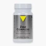 Pot gris Vit'All+ Zinc Complexe vitamine B6 manganese 100 gelules vegetales