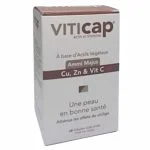 Boîte Viticap Ammi Majus cuivre zinc vitamine C, 60 gélules voie orale
