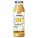 Bouteille en verre Voelkel Shot Gingembre Demeter, une bouteille égale 6 shots