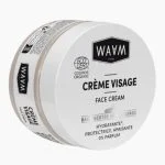 Pot blanc WAAM Crème Visage base neutre multi-usage Ecocert Cosmos Organic