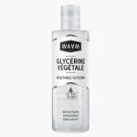 Flacon transparent WAAM Glycérine Végétale 100% pure humectante et hydratante