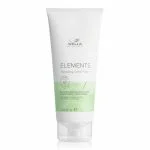 Tube blanc à décor vert de l'après-shampooing Wella Elements Renewing 200 ml
