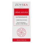 Étui blanc et rouge de la crème anti-âge raffermissante Zenska 50 ml