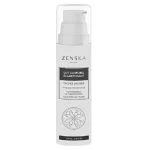 Flacon pompe blanc du lait corporel éclaircissant Zenska 150 ml taches brunes