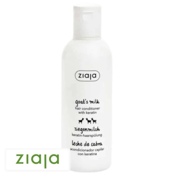 Ziaja Goat’s Milk Après-shampoing Fortifiant À La Kératine 200ml