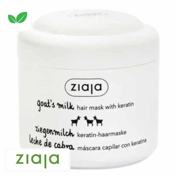 Ziaja Goat’s Milk Masque Capillaire Fortifiant À La Kératine 200ml