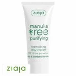 Tube blanc Ziaja Manuka Tree crème de jour normalisante SPF 10