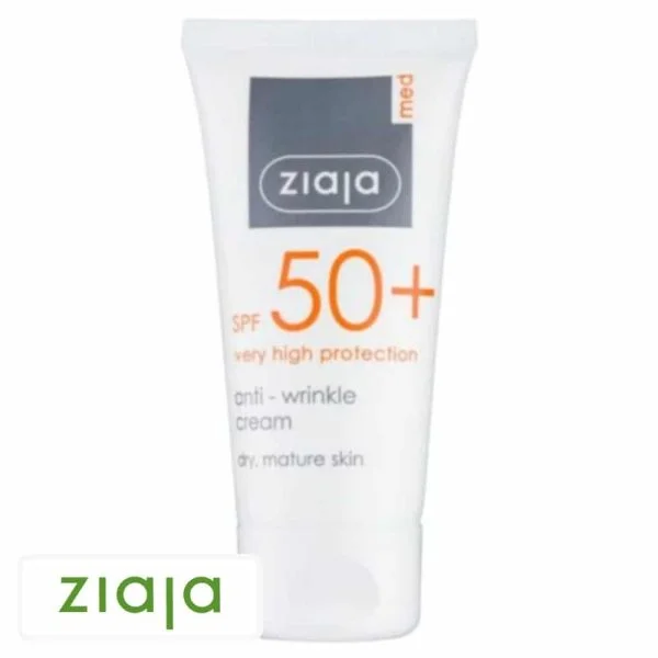 Ziaja Med Crème Anti-rides SPF50+ 50ml