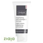Tube blanc Ziaja Med crème de nuit éclaircissante bandeau gris