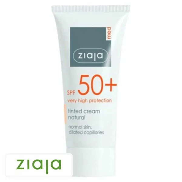 Ziaja Med Crème Teinte Naturelle SPF50+ 50ml