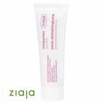 Tube rose et blanc Ziaja Mintperfekt Sensitiv, texte polonais, fond blanc