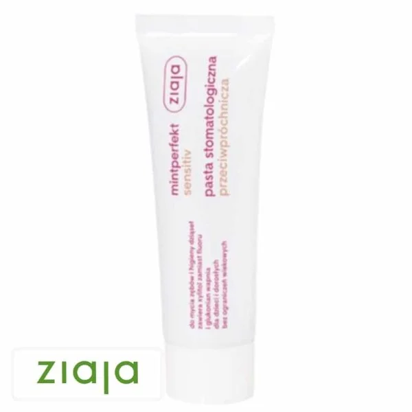 Ziaja Mintperfect Sensitive Dentifrice Anti-caries Dents Sensibles 75ml
