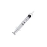 Seringue doseuse orale RR en plastique transparent, graduée, sans aiguille