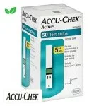 Boîte Accu-Chek Active bandelettes de test de glycémie, laboratoire Roche