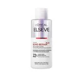 Flacon blanc Elseve Pro Bond Repair pré-shampooing kératine sur fond blanc