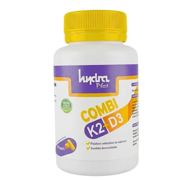 Hydra Plus Combi K2 D3 36 Capsules