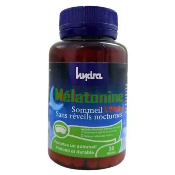 Hydra Plus Mélatonine Sommeil 1.95mg 36 Gélules