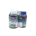 Deux flacons Hydra Plus mélatonine 1,8 mg et 1,95 mg sous film