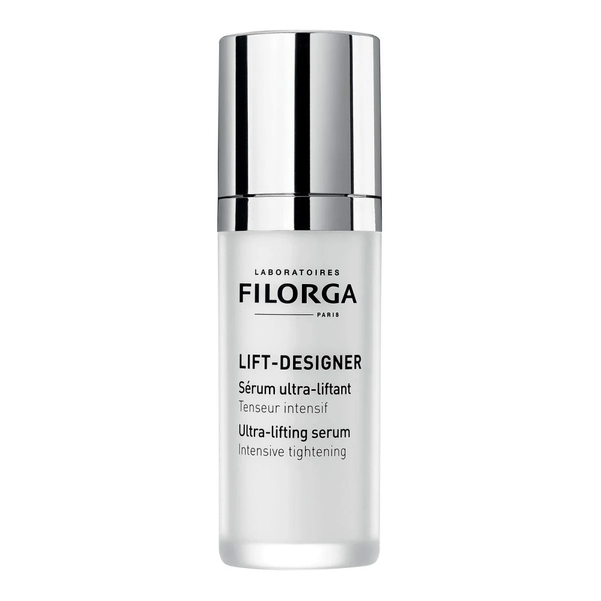 3540550008288_1.jpg Flacon pompe verre dépoli Filorga Lift-Designer sérum ultra-liftant tenseur intensif